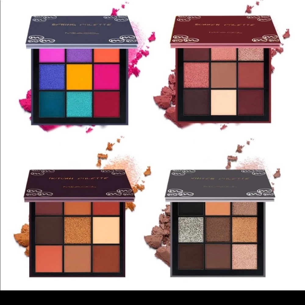 Eye shadow palettes